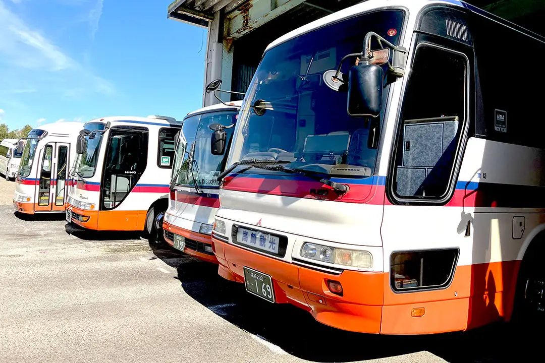 高崎観光バスの車両イメージ